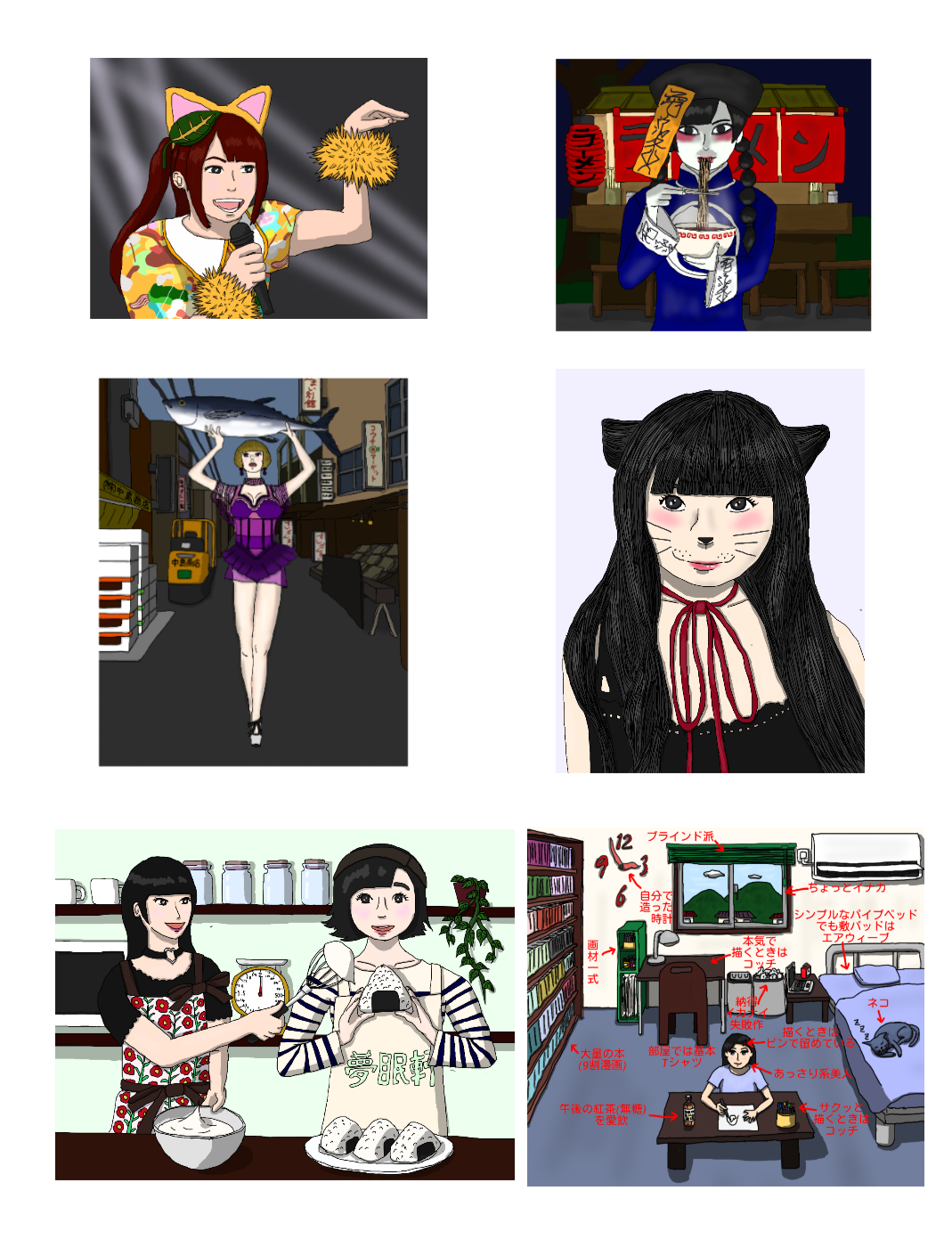 女の子の絵を描くトピpart4