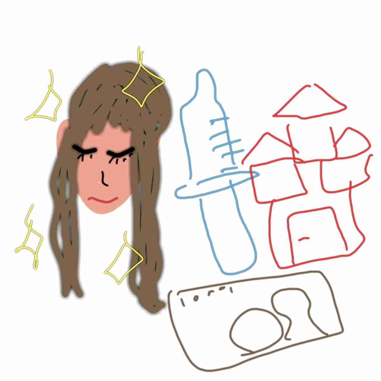 いらすとや風にがるちゃんモチーフを描こうよ