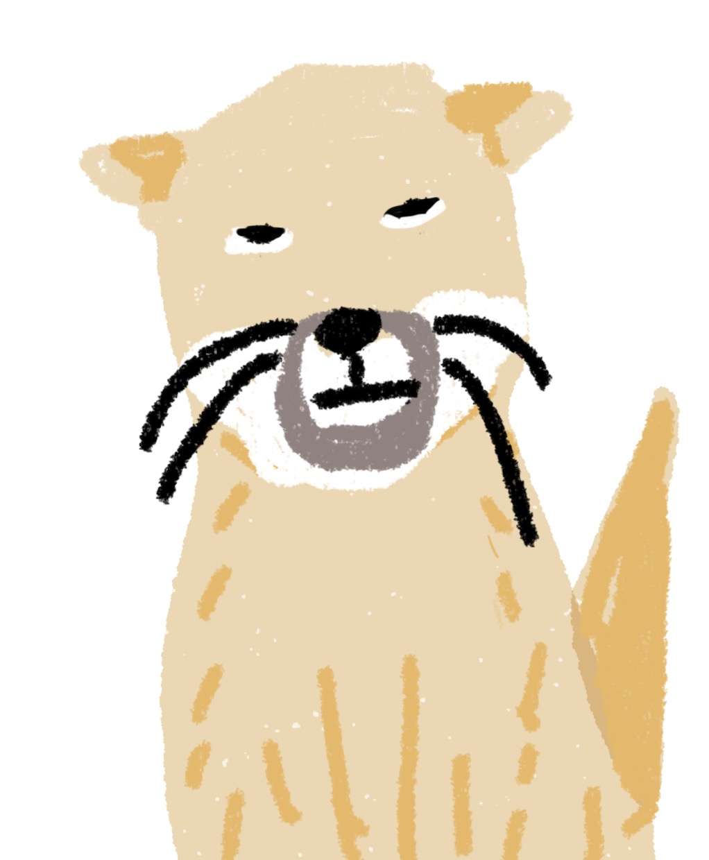 いらすとや風にがるちゃんモチーフを描こうよ