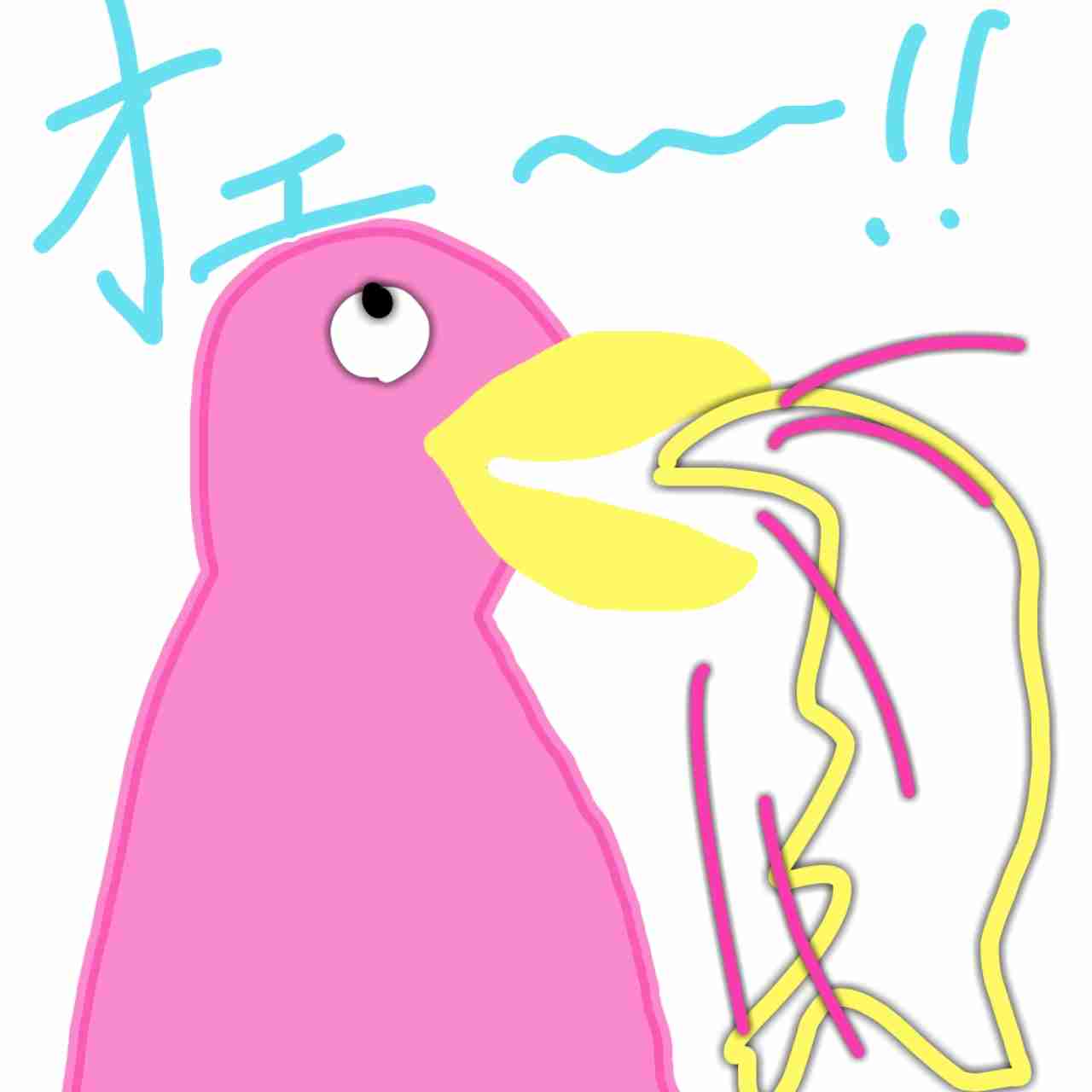いらすとや風にがるちゃんモチーフを描こうよ