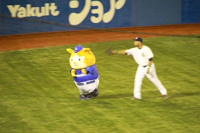 野球のマスコットが好きな方