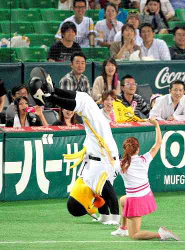 野球のマスコットが好きな方