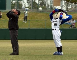 野球のマスコットが好きな方