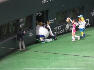 野球のマスコットが好きな方