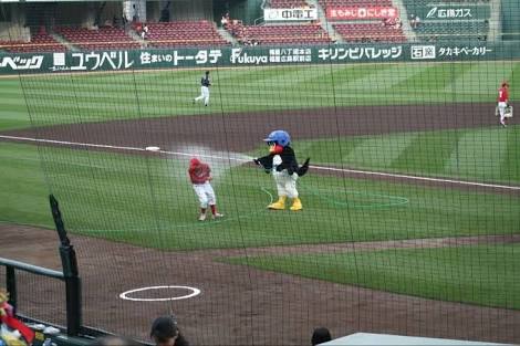 野球のマスコットが好きな方