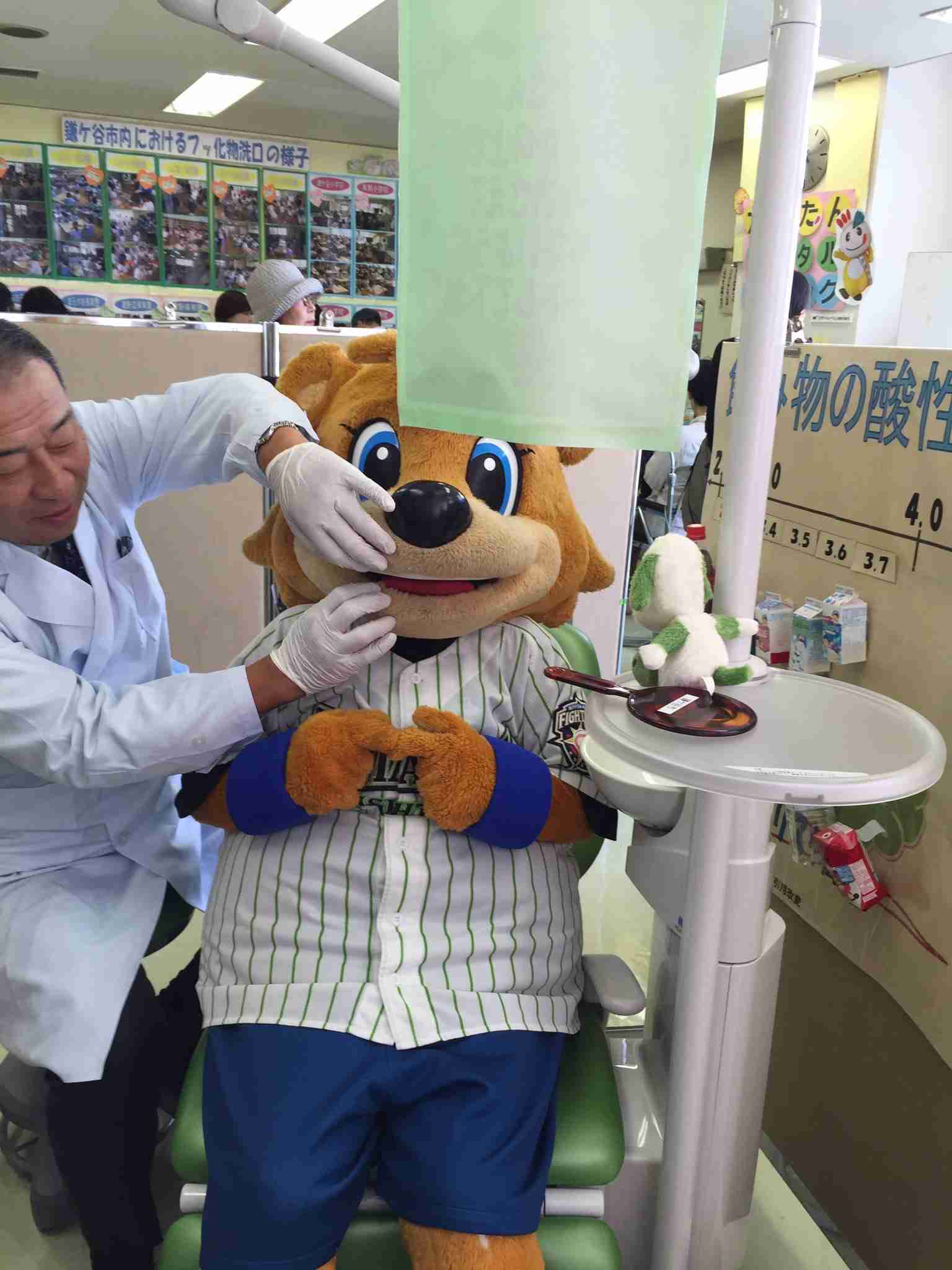 野球のマスコットが好きな方