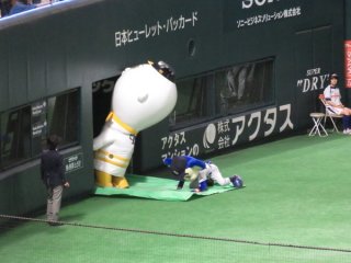 野球のマスコットが好きな方