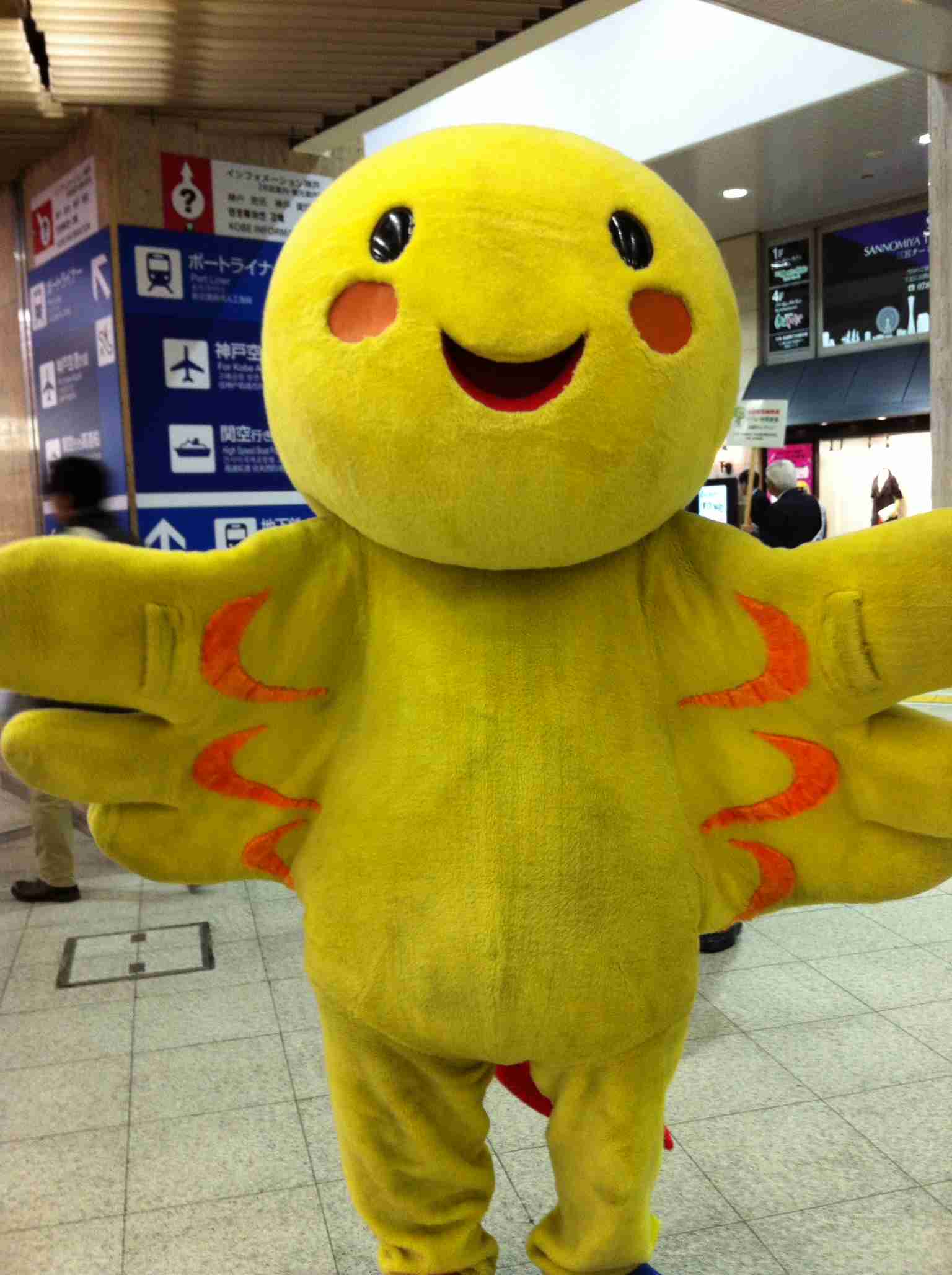 ローカルキャラクターを貼ろう