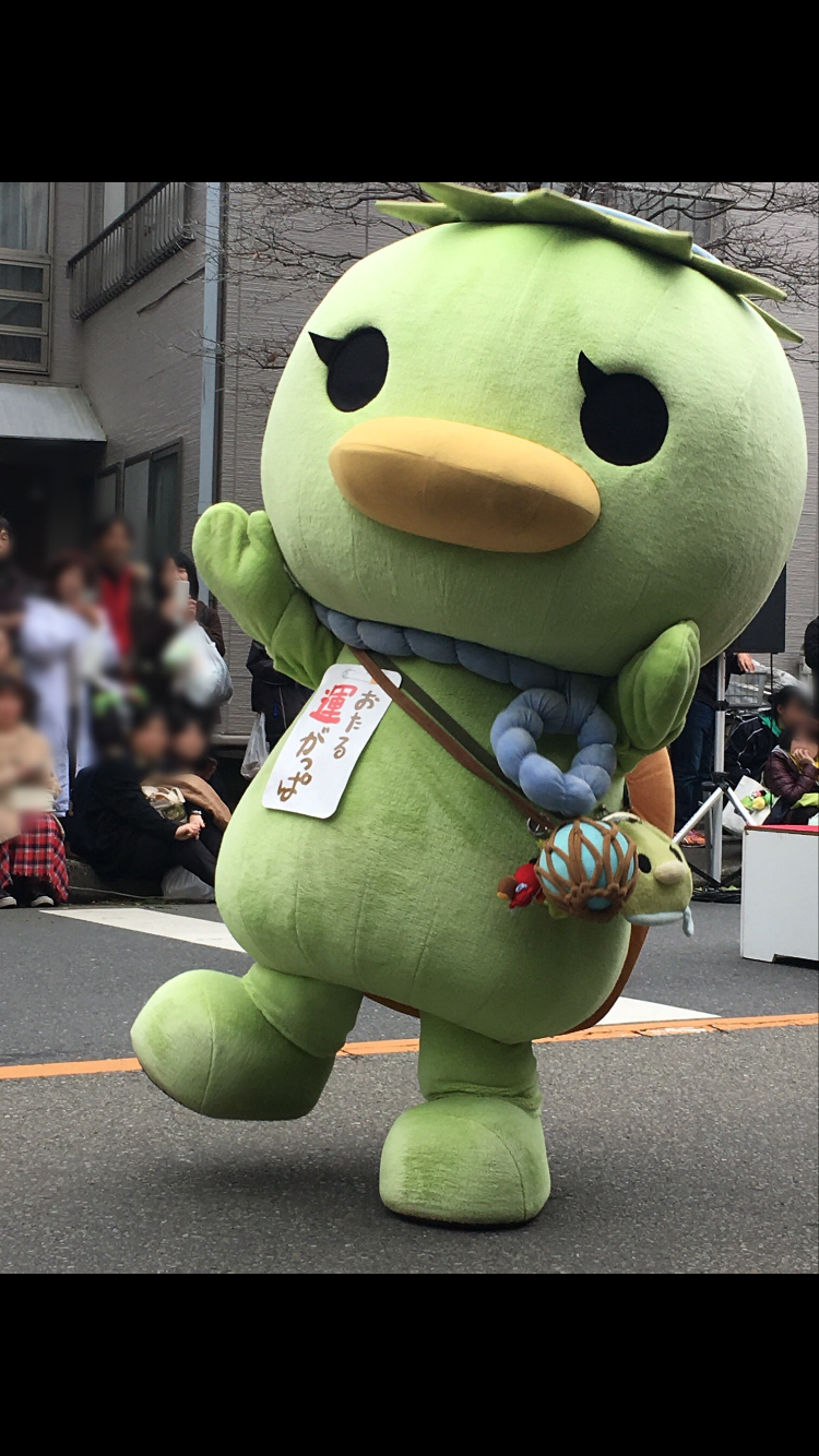 ローカルキャラクターを貼ろう
