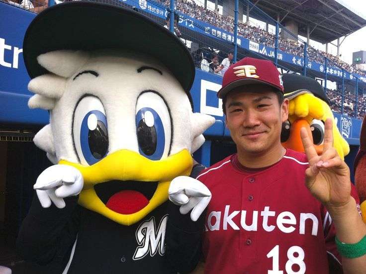 野球選手と球団マスコットの画像を貼っていくトピ