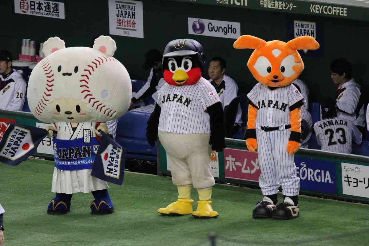 野球選手と球団マスコットの画像を貼っていくトピ