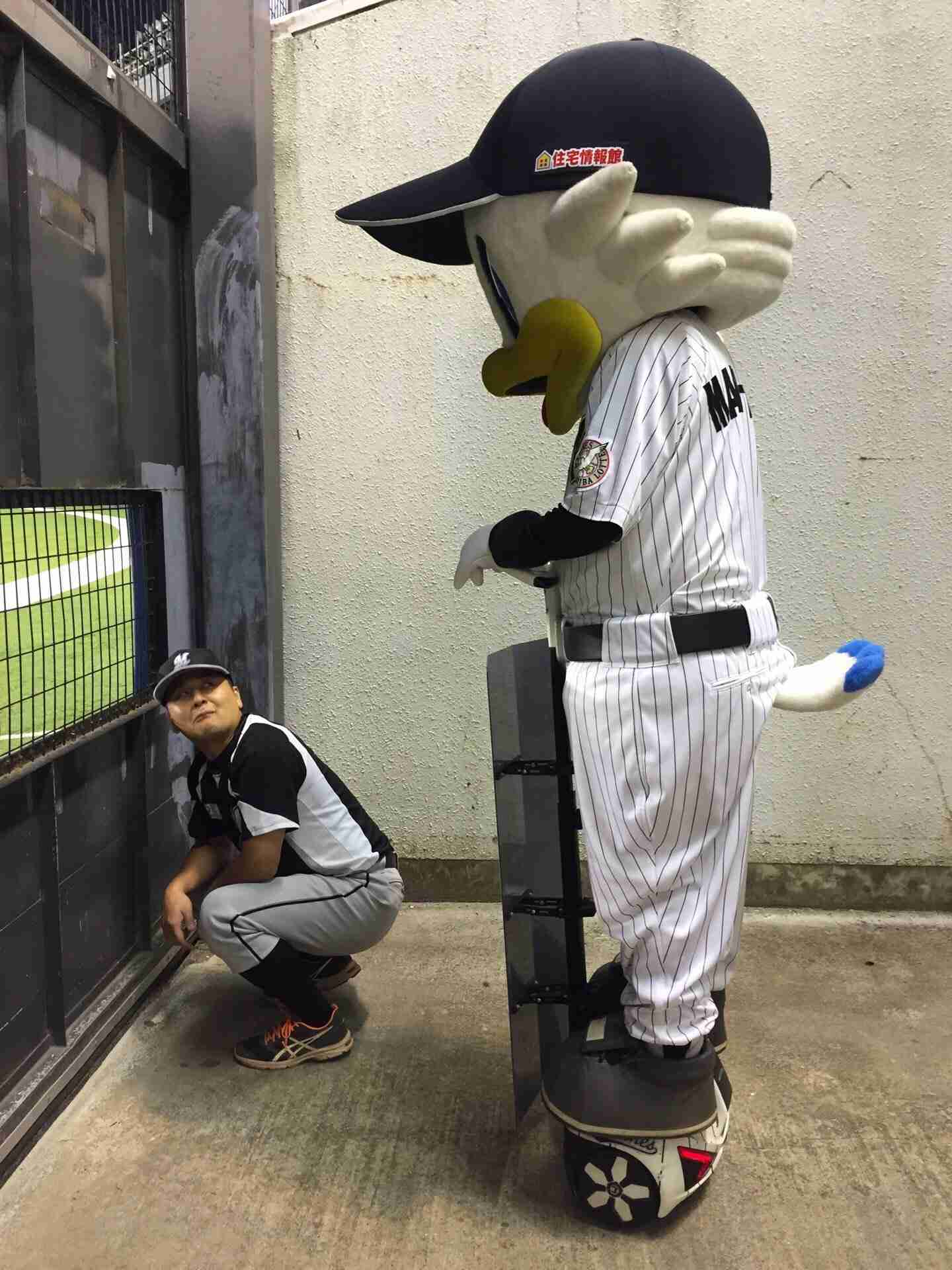 野球選手と球団マスコットの画像を貼っていくトピ