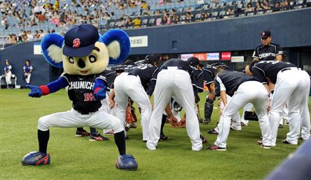 野球選手と球団マスコットの画像を貼っていくトピ