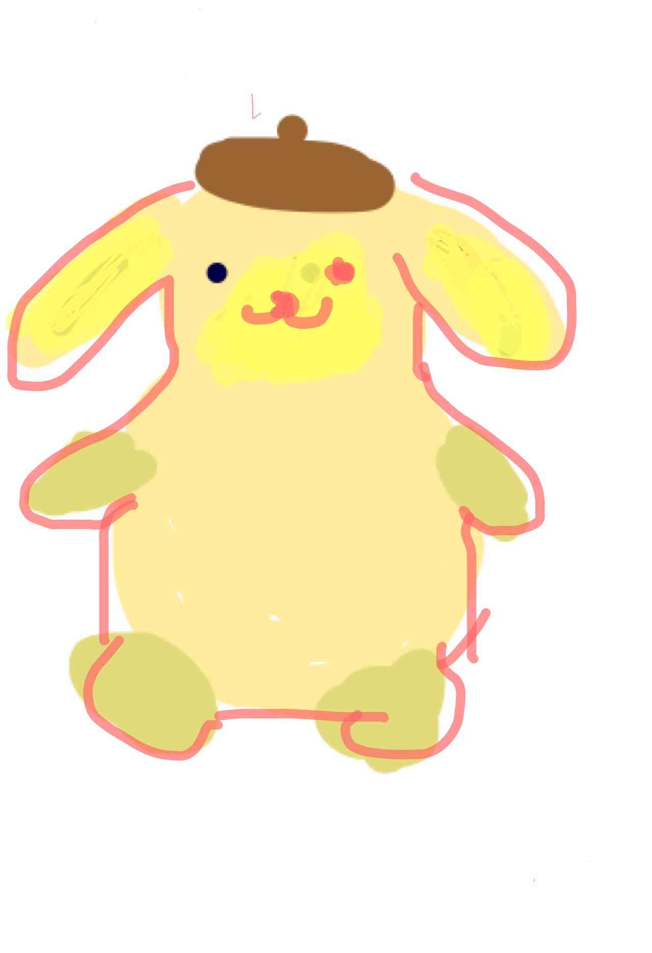絵の上手い人に自分の絵に赤ペンいれて指導してもらうトピ     