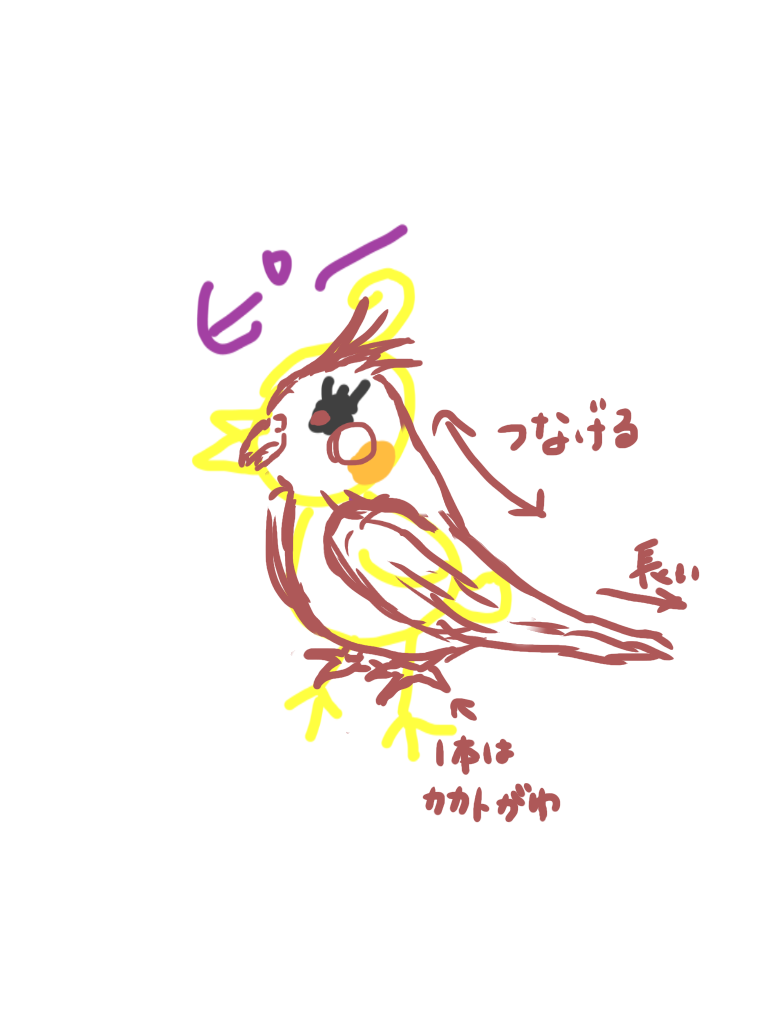 絵の上手い人に自分の絵に赤ペンいれて指導してもらうトピ     