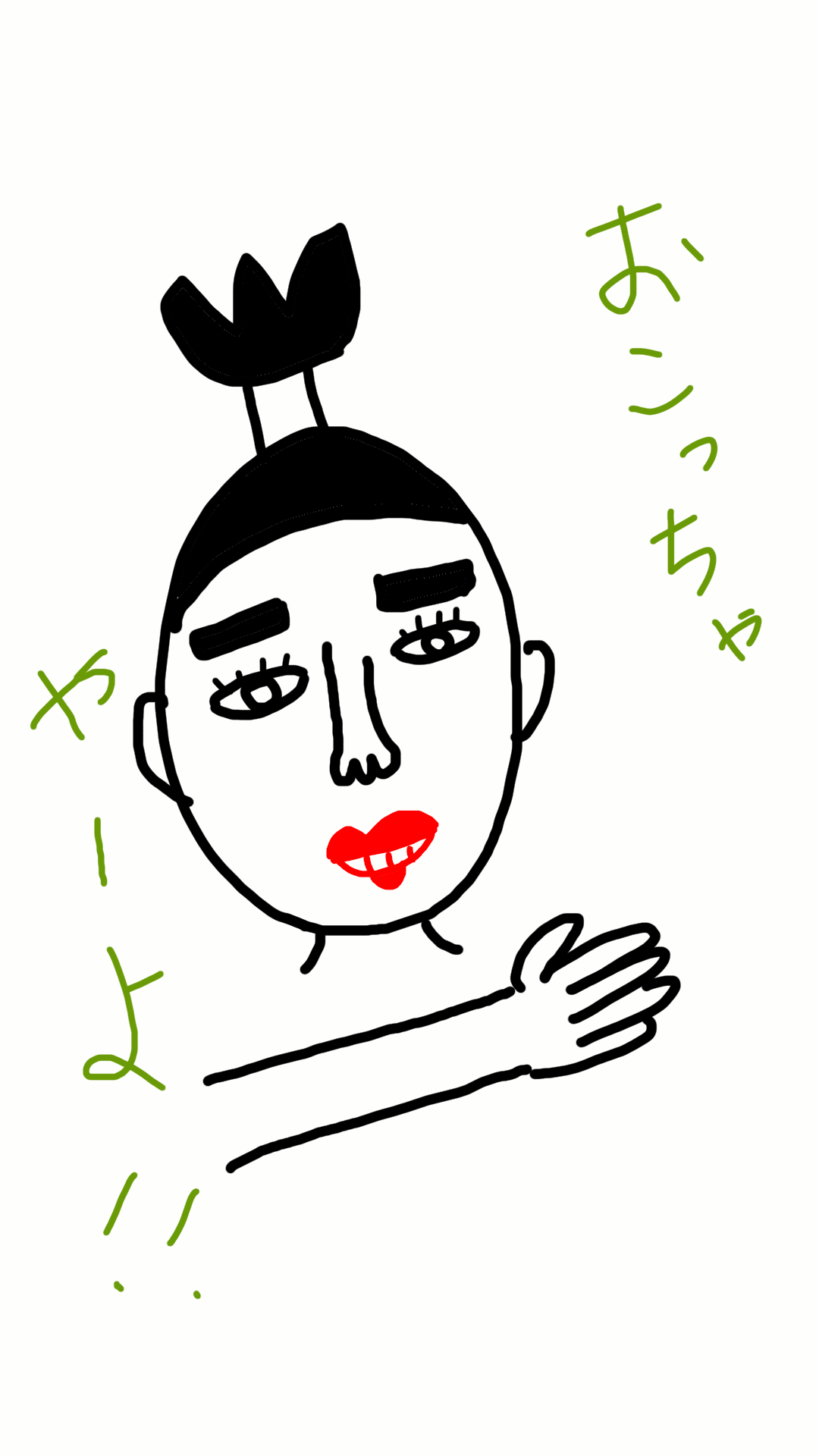 絵の上手い人に自分の絵に赤ペンいれて指導してもらうトピ     