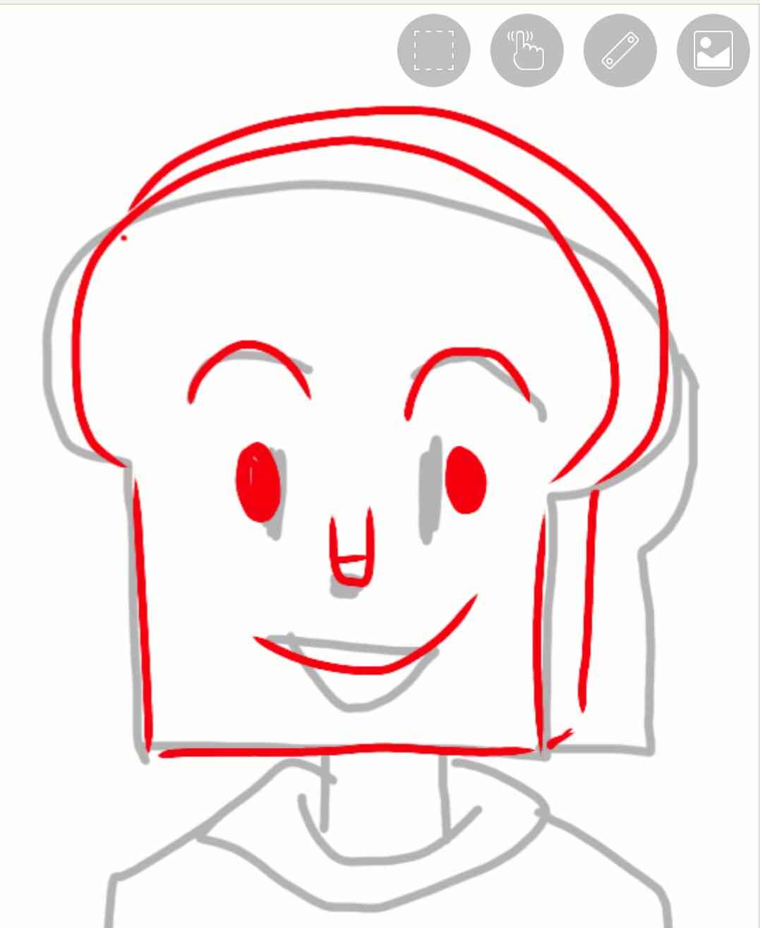 絵の上手い人に自分の絵に赤ペンいれて指導してもらうトピ     