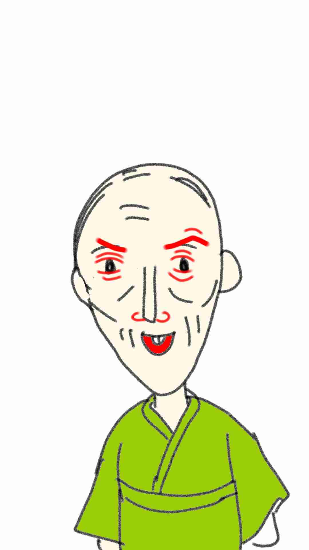 絵の上手い人に自分の絵に赤ペンいれて指導してもらうトピ     