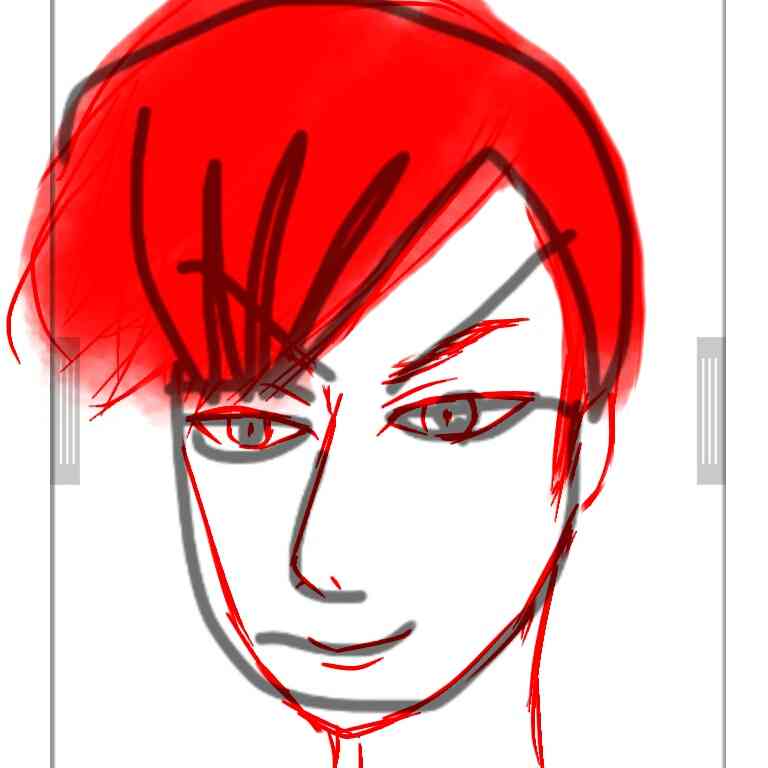 絵の上手い人に自分の絵に赤ペンいれて指導してもらうトピ     