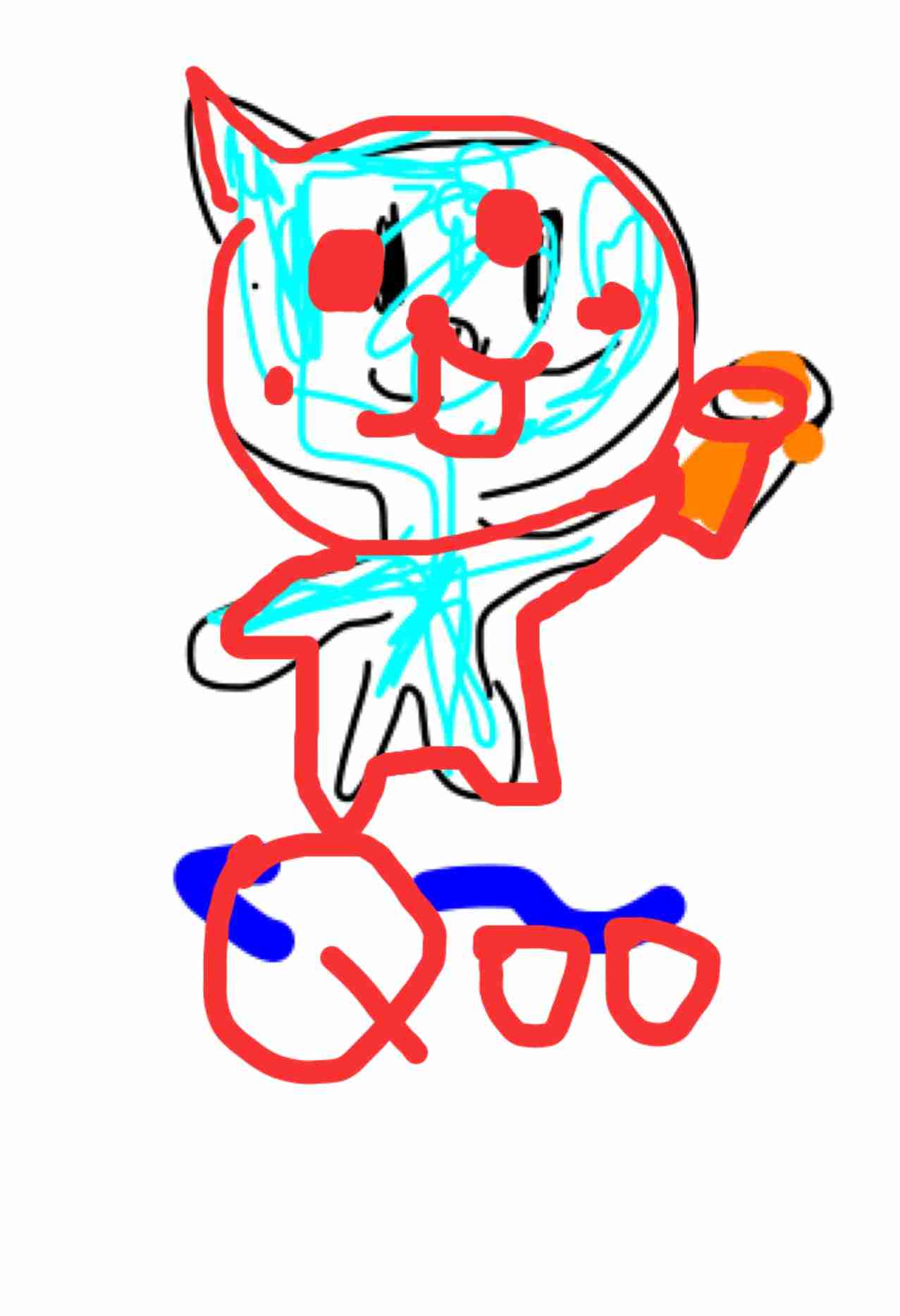 絵の上手い人に自分の絵に赤ペンいれて指導してもらうトピ     
