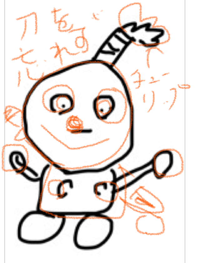 絵の上手い人に自分の絵に赤ペンいれて指導してもらうトピ     