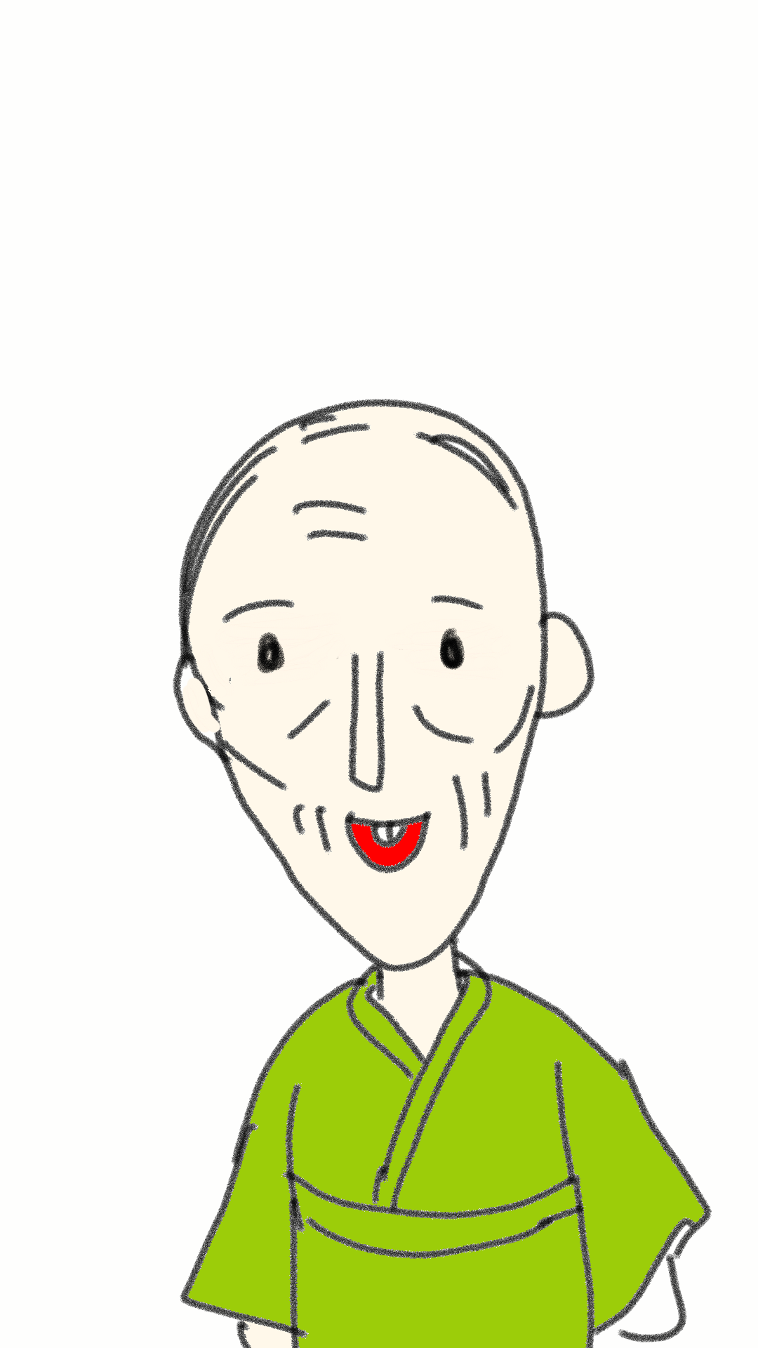 絵の上手い人に自分の絵に赤ペンいれて指導してもらうトピ     