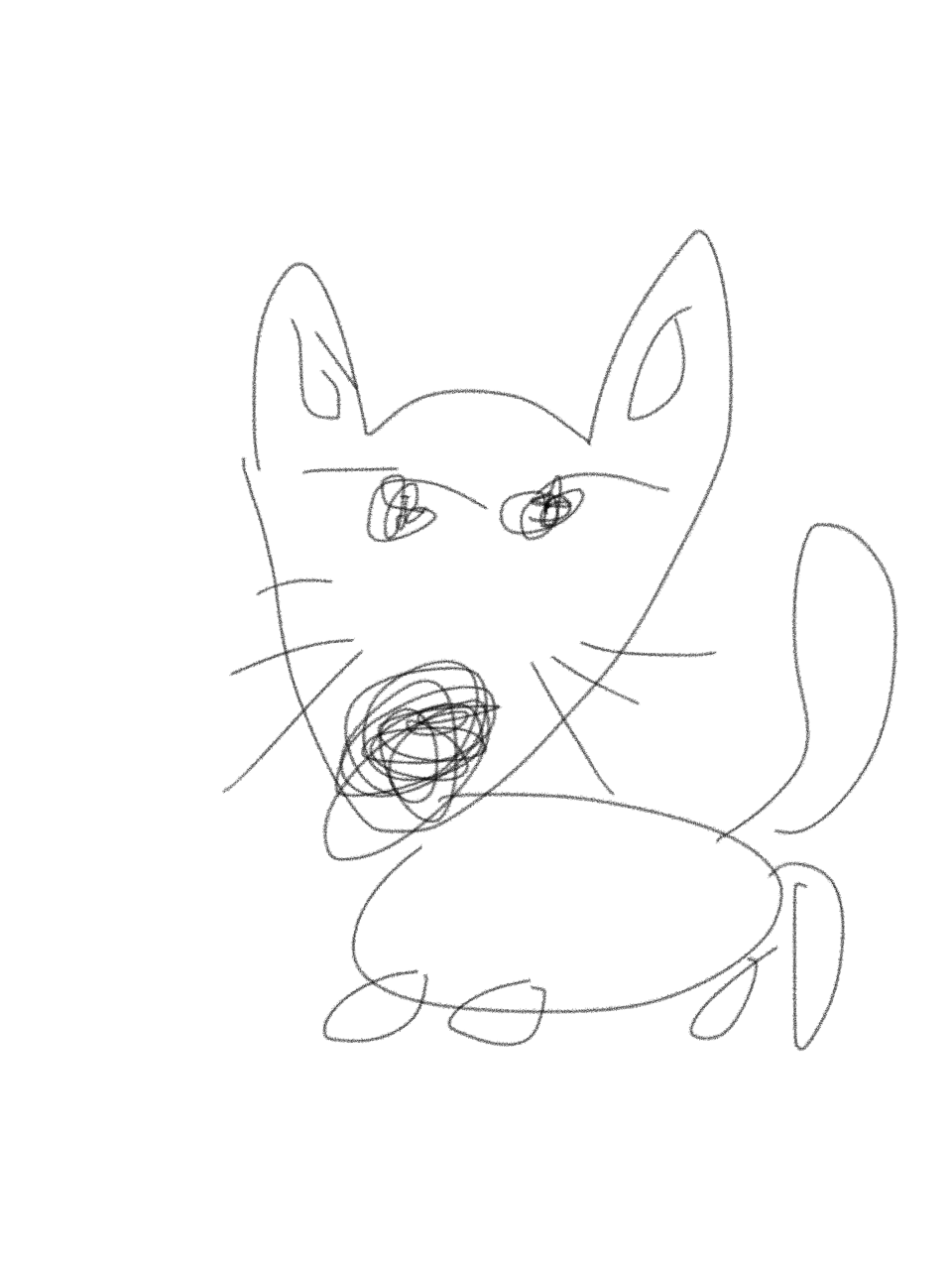 絵の上手い人に自分の絵に赤ペンいれて指導してもらうトピ     
