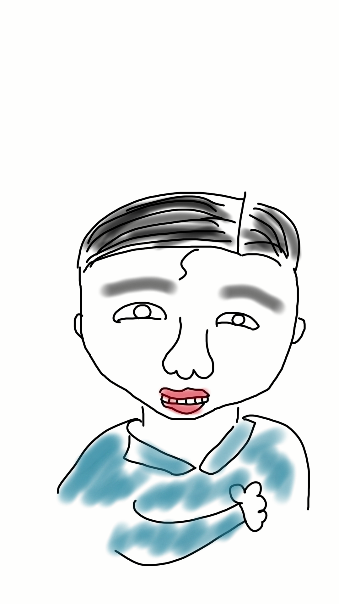 絵の上手い人に自分の絵に赤ペンいれて指導してもらうトピ     