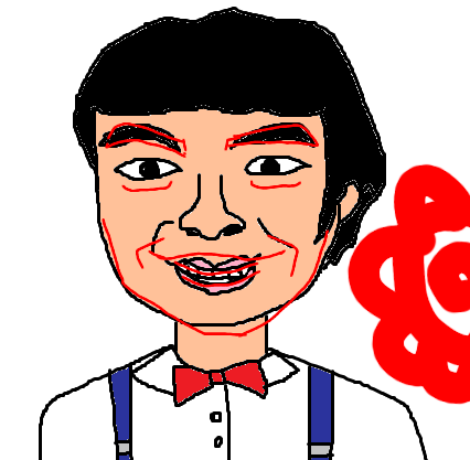 絵の上手い人に自分の絵に赤ペンいれて指導してもらうトピ     
