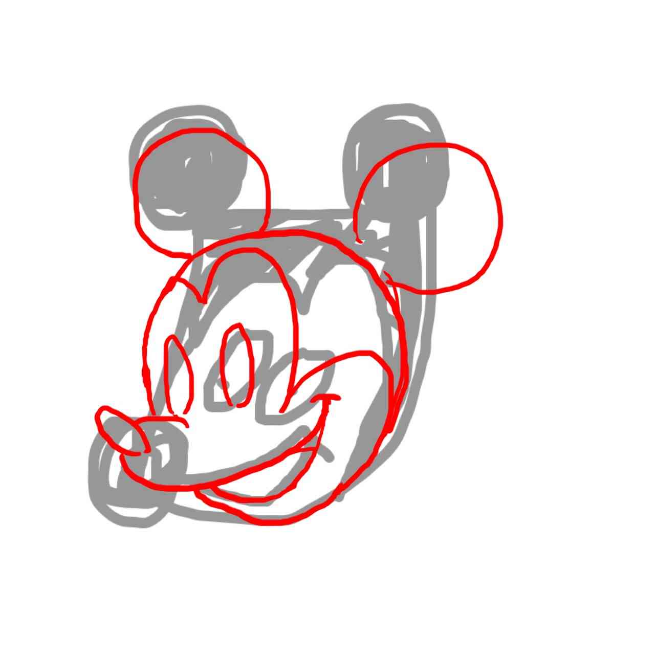 絵の上手い人に自分の絵に赤ペンいれて指導してもらうトピ     