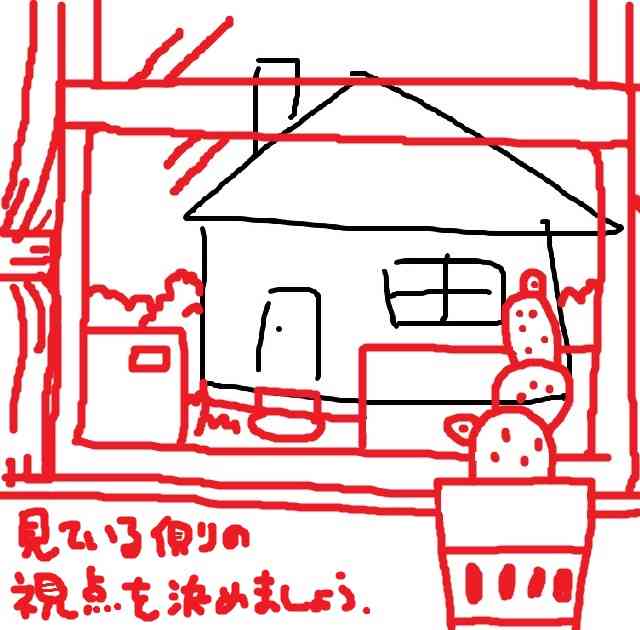 絵の上手い人に自分の絵に赤ペンいれて指導してもらうトピ     