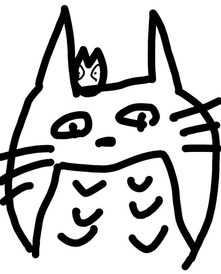 ジブリのキャラクターを記憶だけで描くトピ