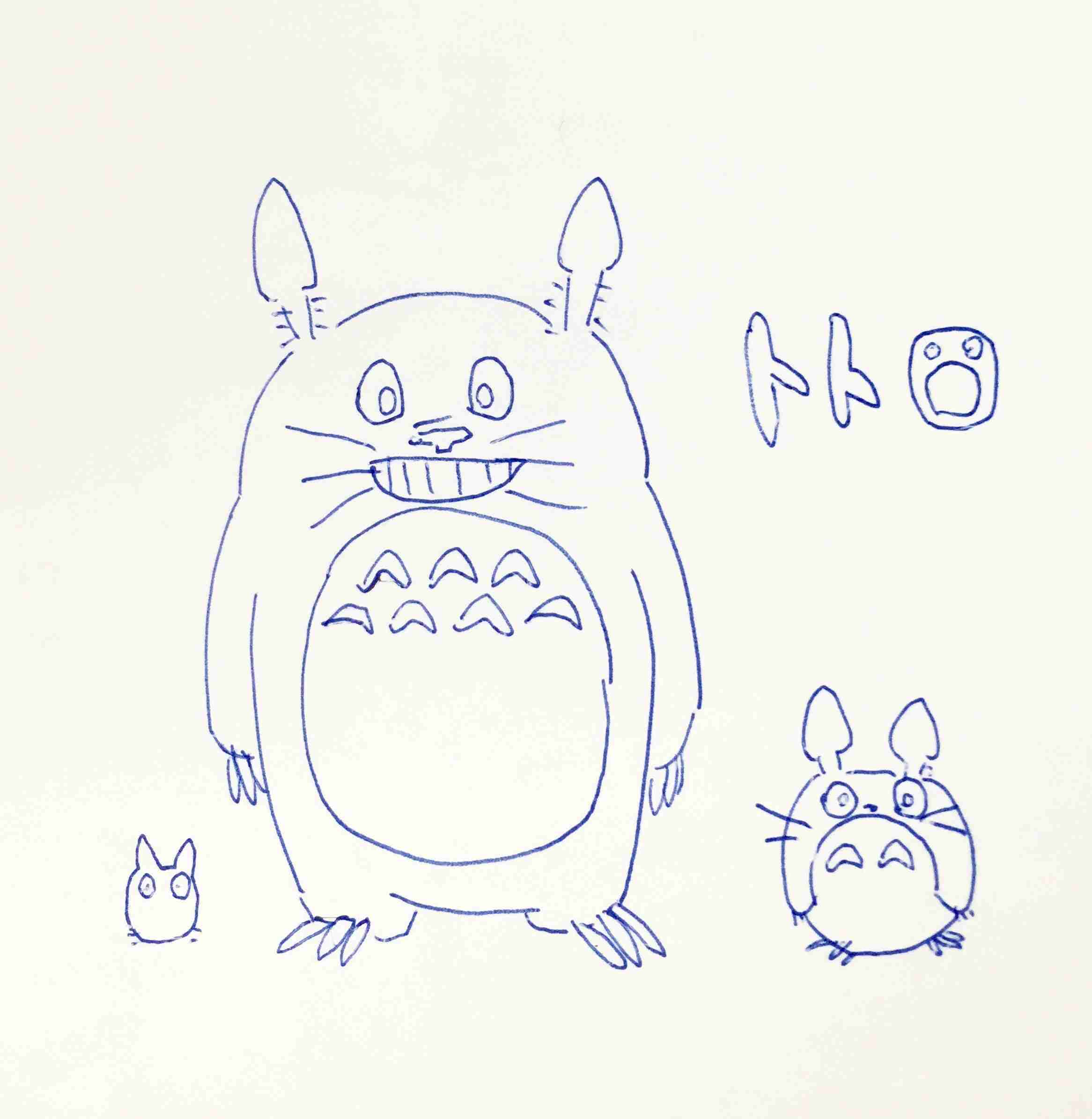 ジブリのキャラクターを記憶だけで描くトピ