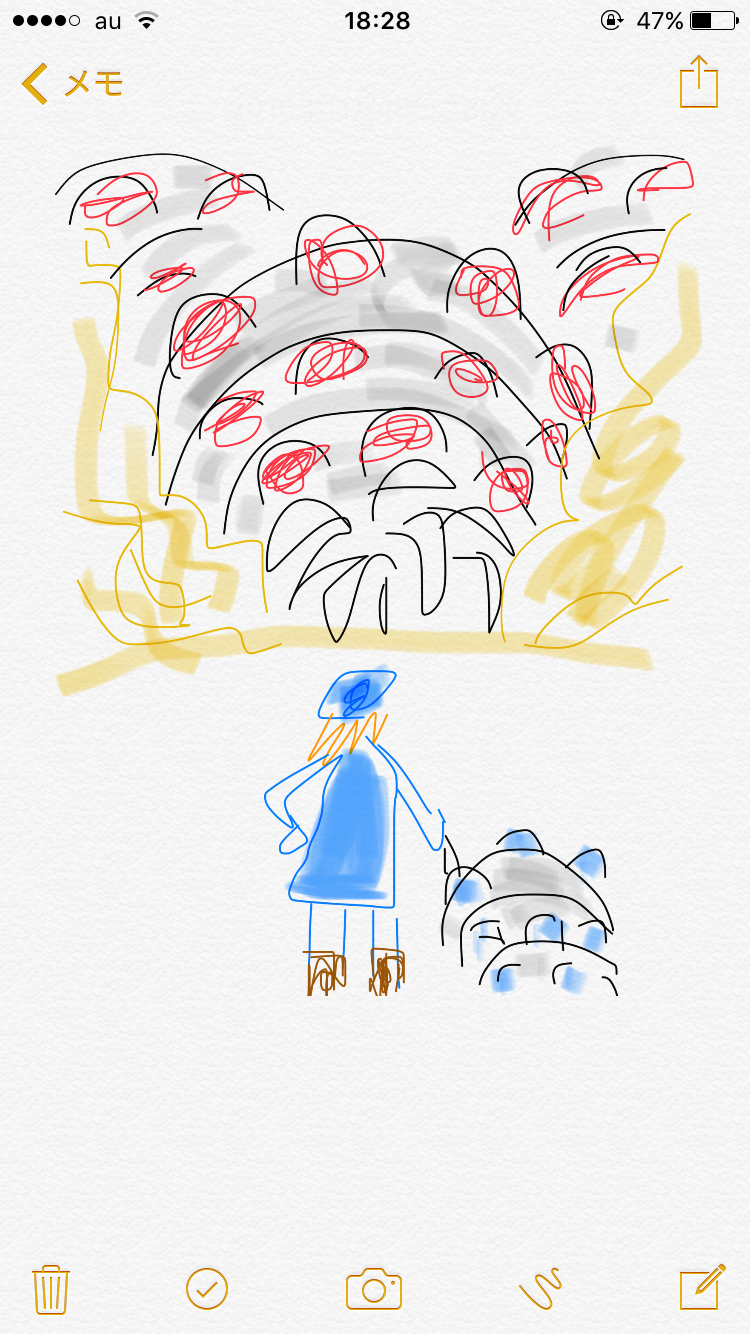 ジブリのキャラクターを記憶だけで描くトピ