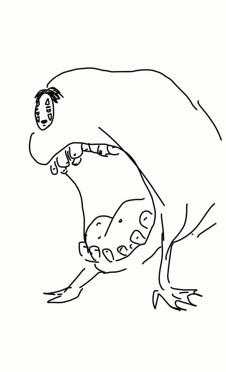 ジブリのキャラクターを記憶だけで描くトピ