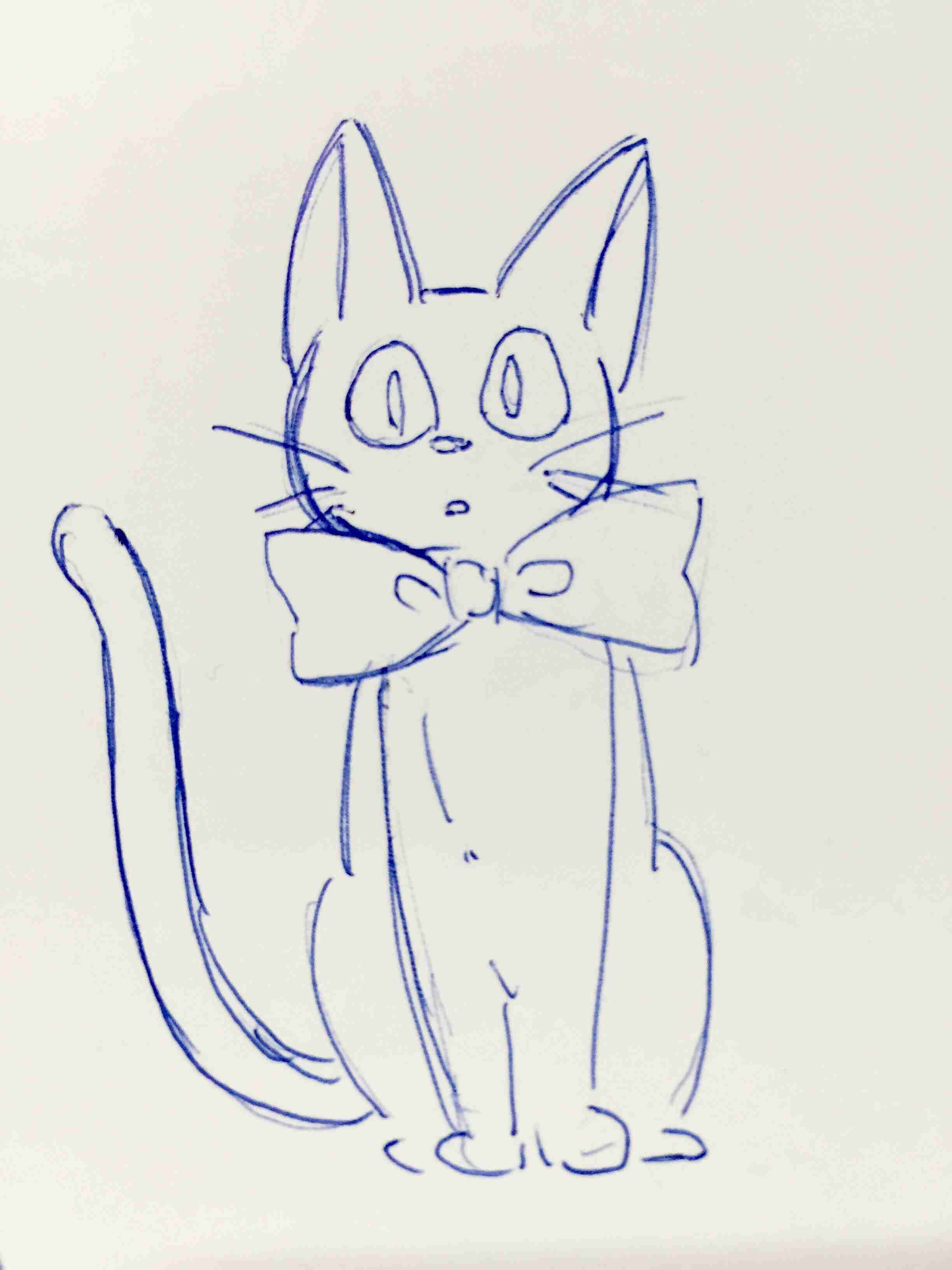 ジブリのキャラクターを記憶だけで描くトピ