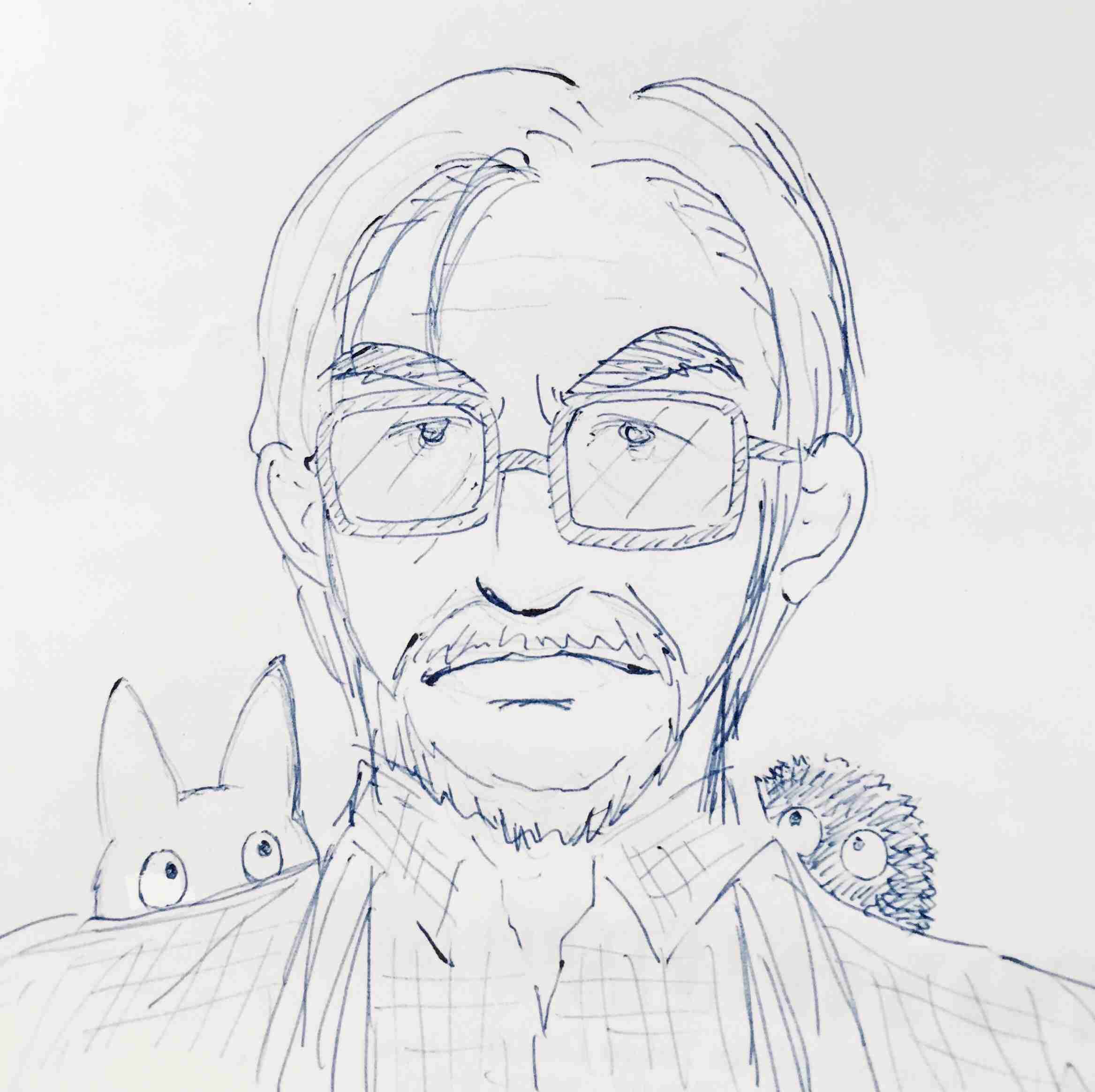 ジブリのキャラクターを記憶だけで描くトピ