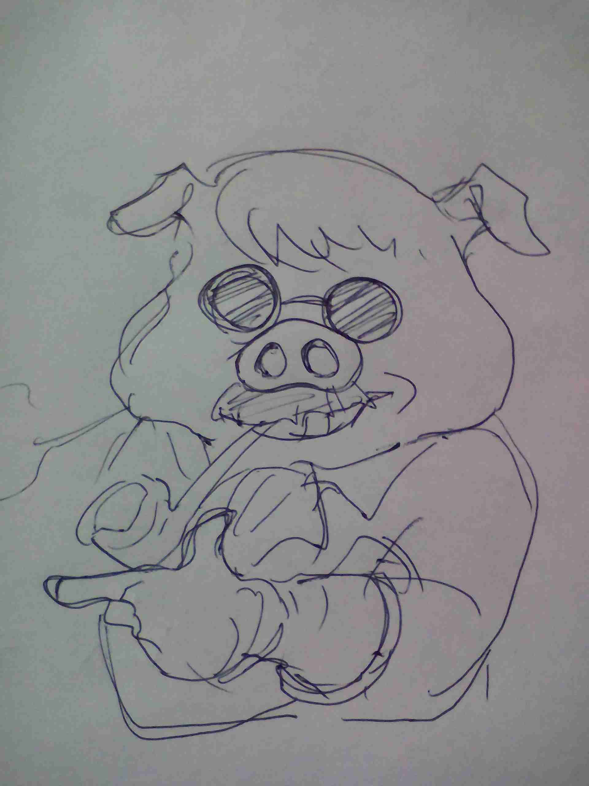 ジブリのキャラクターを記憶だけで描くトピ