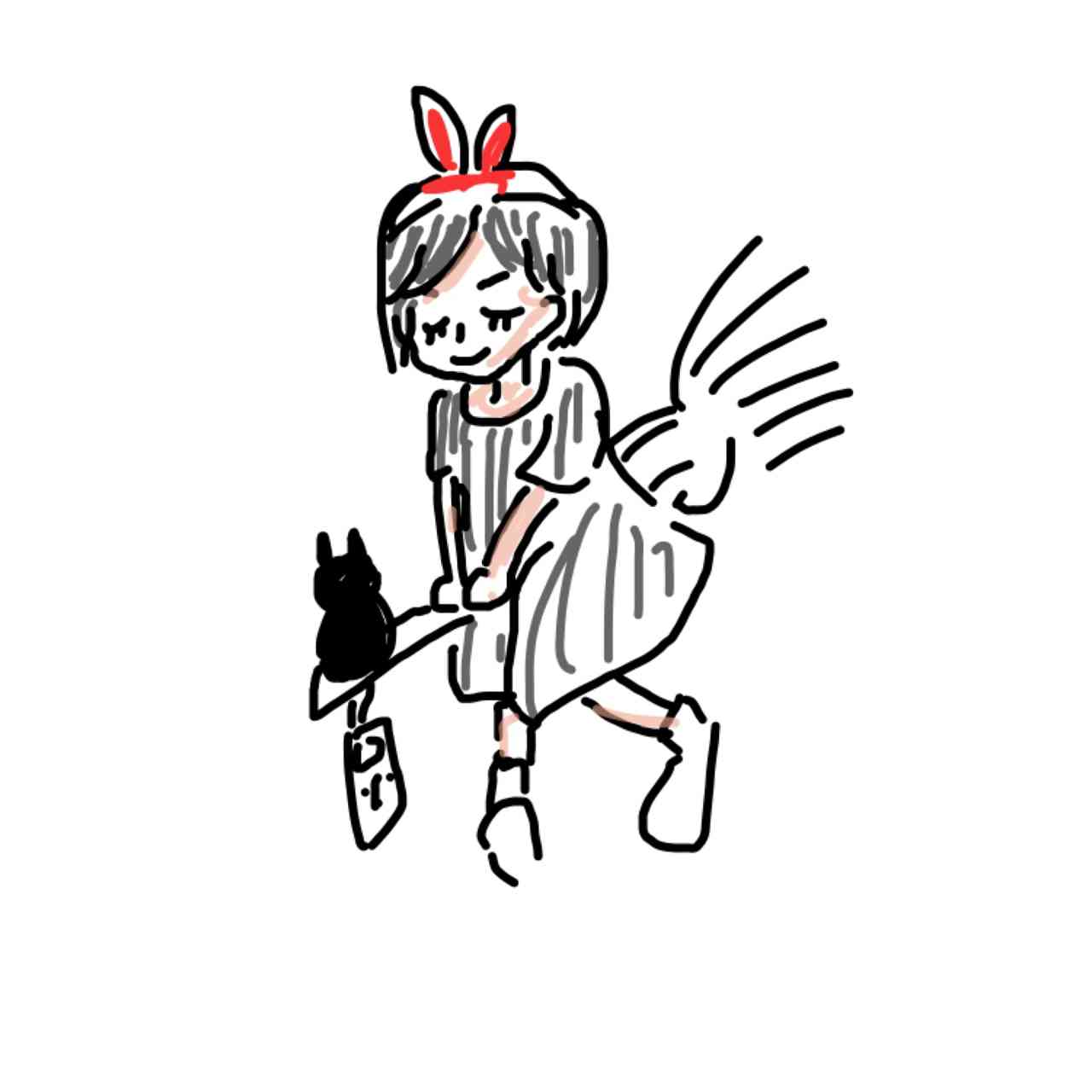 ジブリのキャラクターを記憶だけで描くトピ