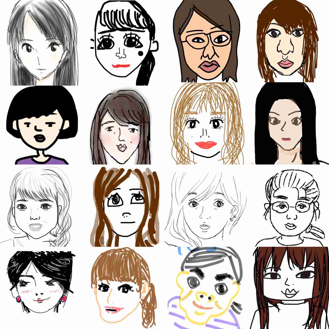 理想の結婚相手を絵と文で描いてみるトピ