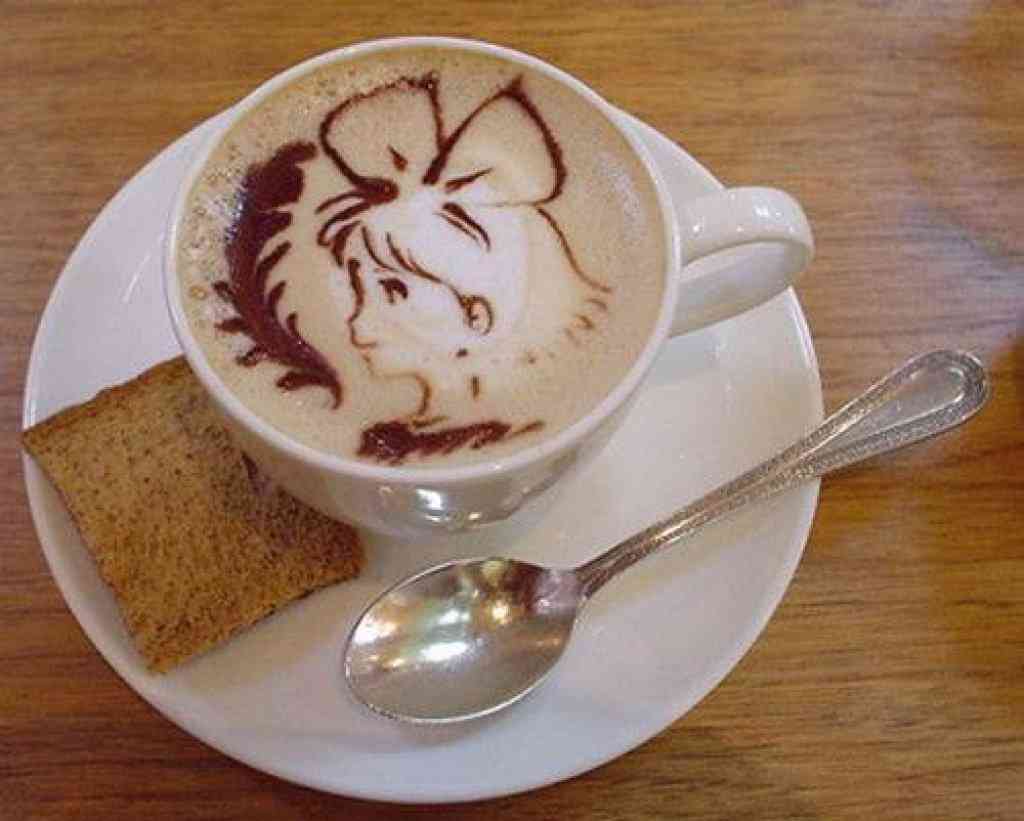 かわいいラテアート集めたい！
