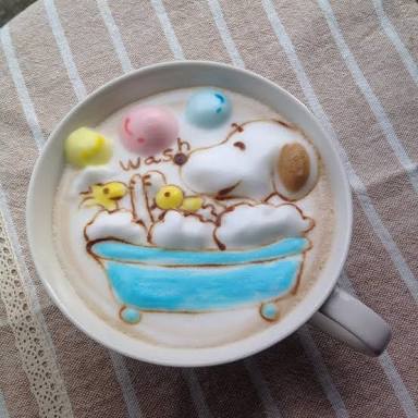 かわいいラテアート集めたい！