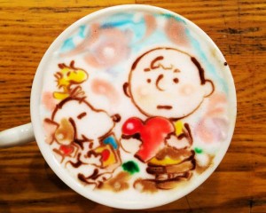 かわいいラテアート集めたい！