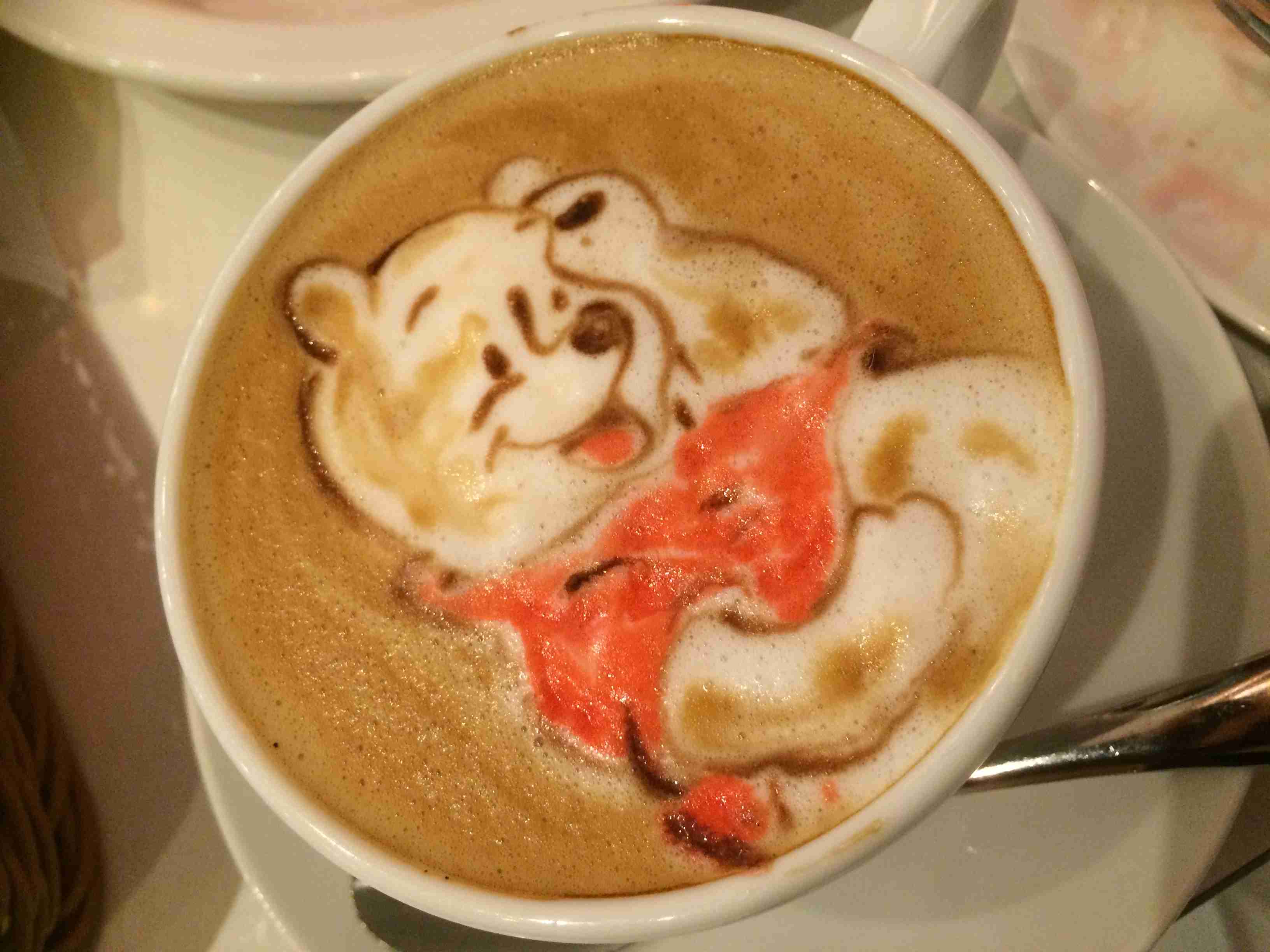 かわいいラテアート集めたい！