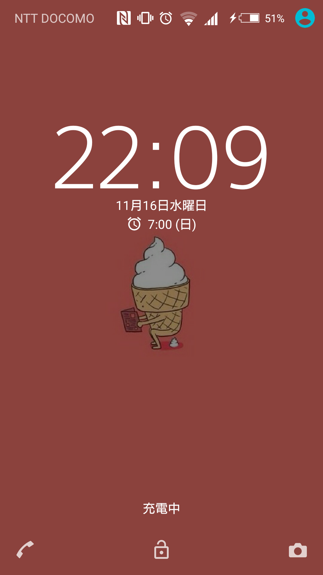 ロック画面＆ホーム画面