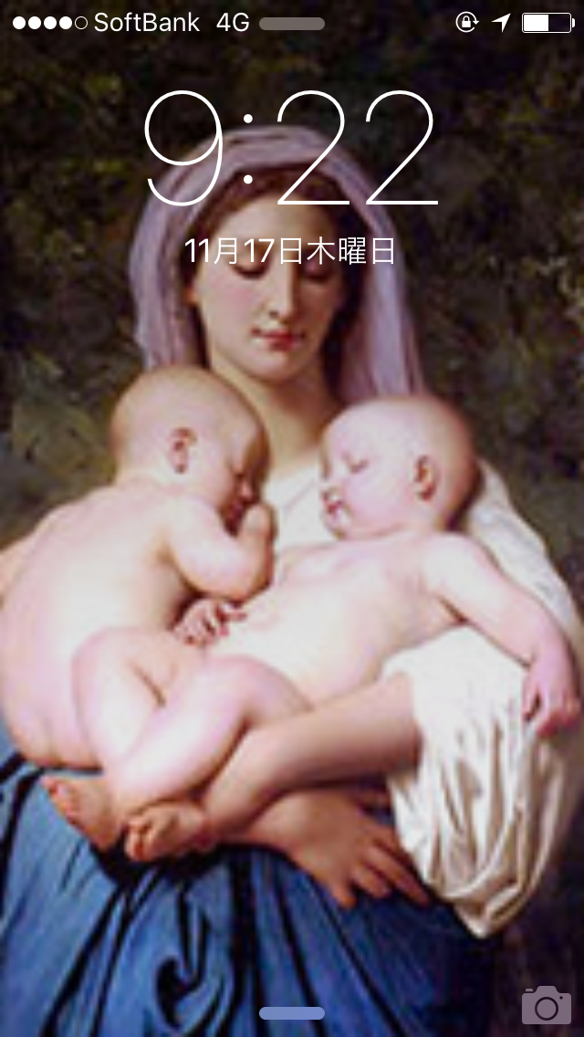ロック画面＆ホーム画面