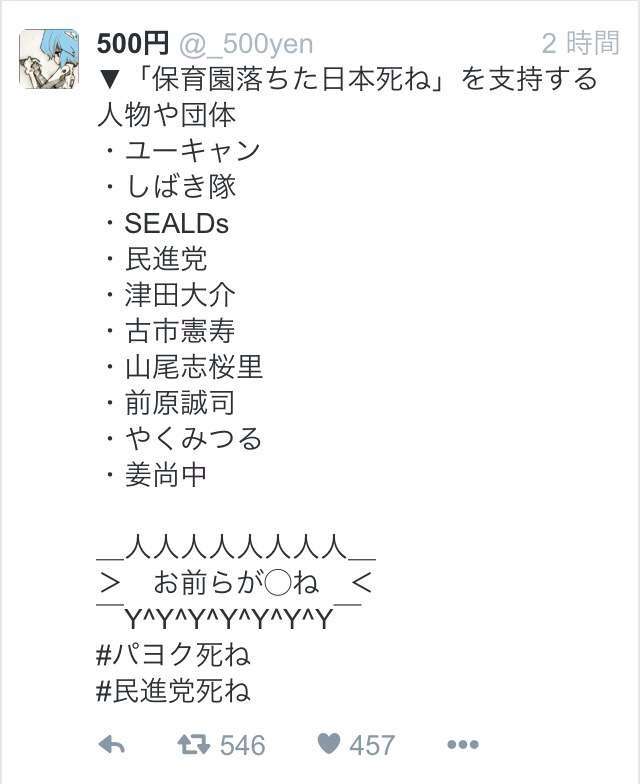 俵万智は流行語大賞で「日本死ね」を推していた?ツイッターにその形跡が!?