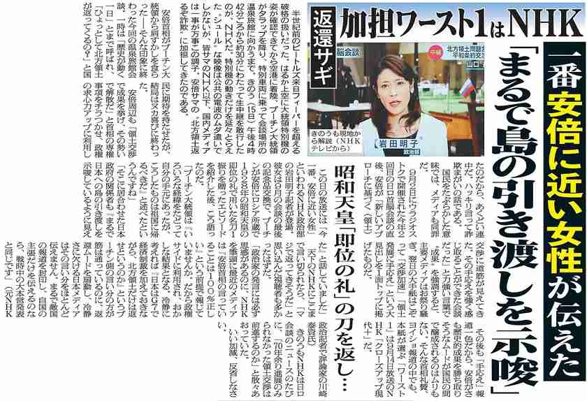 日露首脳会談って結局なんだったんですか?