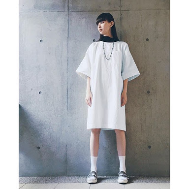 モデルが着てるから可愛いファッションコーデの画像