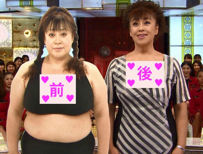 有名人の激痩せ＆激太り画像